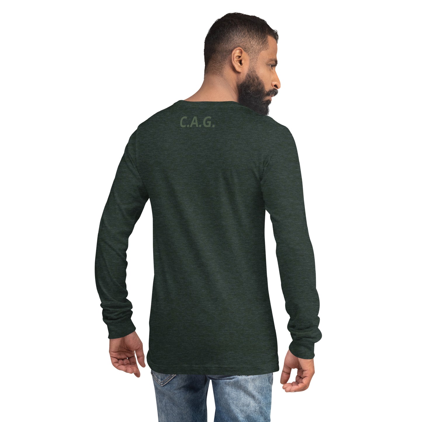 Courageous, Ambitious, Grateful - Unisex Long Sleeve Tee