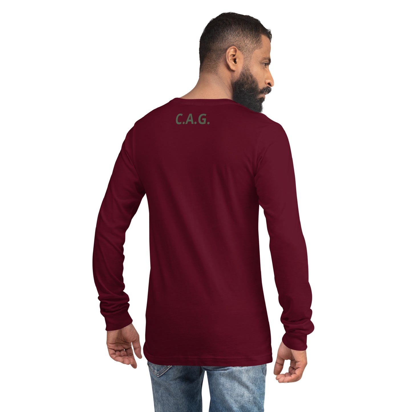 Courageous, Ambitious, Grateful - Unisex Long Sleeve Tee