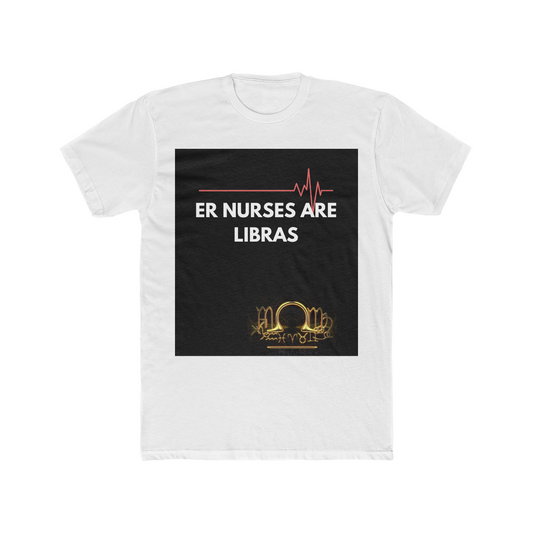 Men's Cotton Crew Tee - ER Nurse Libra