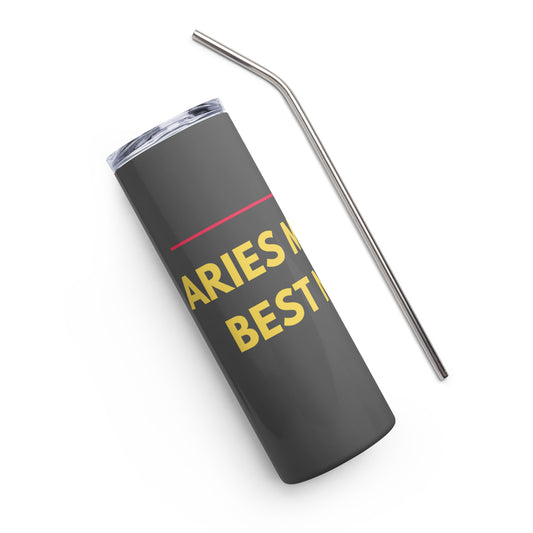 Aries Make The Best Nurses - Stainless steel tumbler